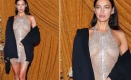 Dünyaca ünlü model Irina Shayk, katıldığı etkinlikte tül elbisesi ile göz kamaştırdı