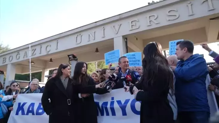 CHP Lideri Özgür Özel Boğaziçi Üniversitesi İçin Destek Açıklaması Yaptı