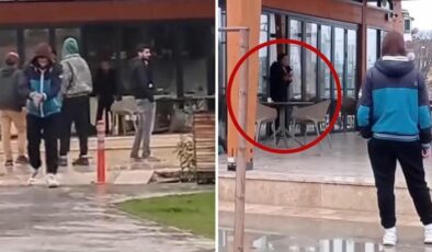 Eski sevgilisine falçatayla saldırıp kendi boğazını kesti