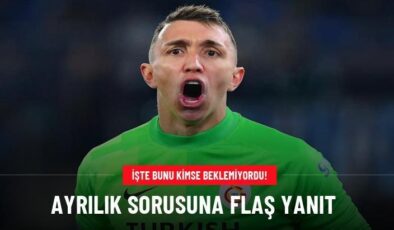 Ayrılık sorusuna flaş yanıt