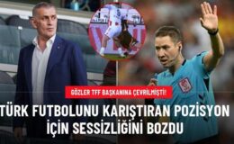 Türk futbolunu karıştıran pozisyon için sessizliğini bozdu