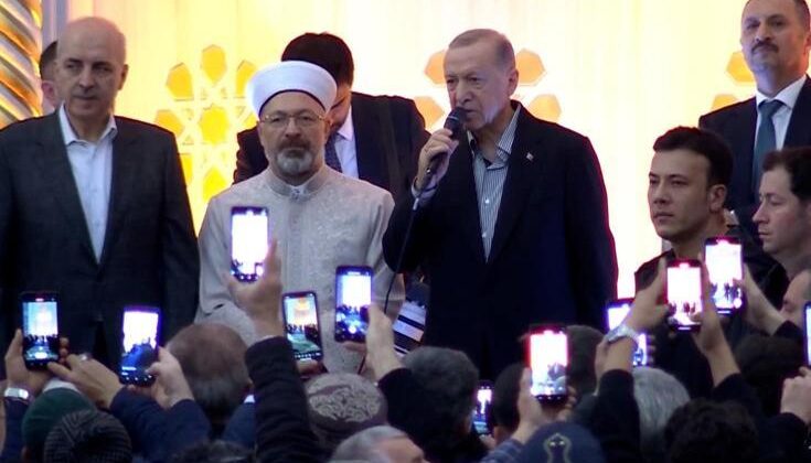 Bayram namazı sonrası ilk sözler: Rabbim onları kahru perişan eylesin