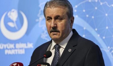 BBP Genel Başkanı Destici’den dikkat çeken Çin çağrısı