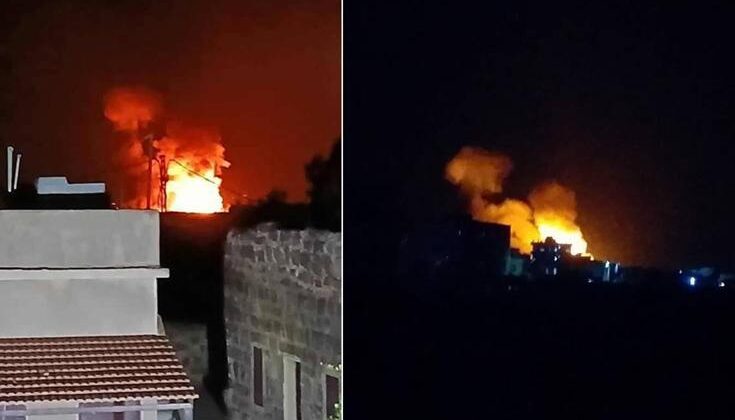 Suriye’nin 5 kentine eş zamanlı saldırı! Kritik bölgeler vuruldu