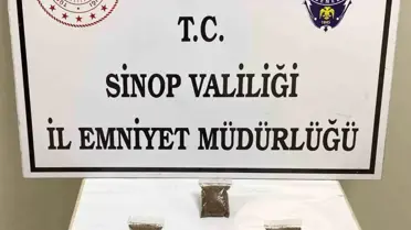 Sinop’ta Uyuşturucu Operasyonu